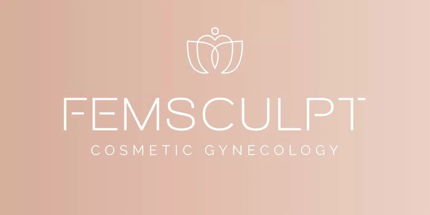 The logo for femscutt cosmetic gynecology featuring exclusive specials.